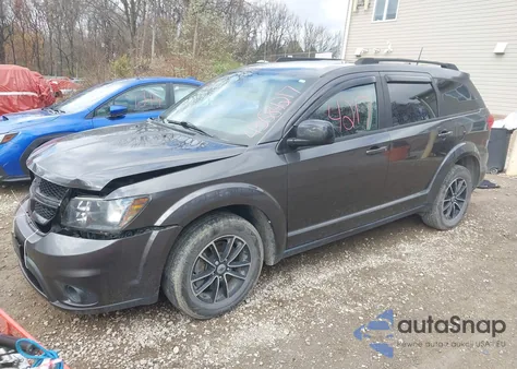 2019 Dodge Journey Se из США, поврежденный, VIN 3C4PDCBB9KT731891